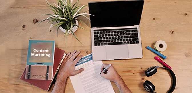 Content Marketing Strategy Illustration